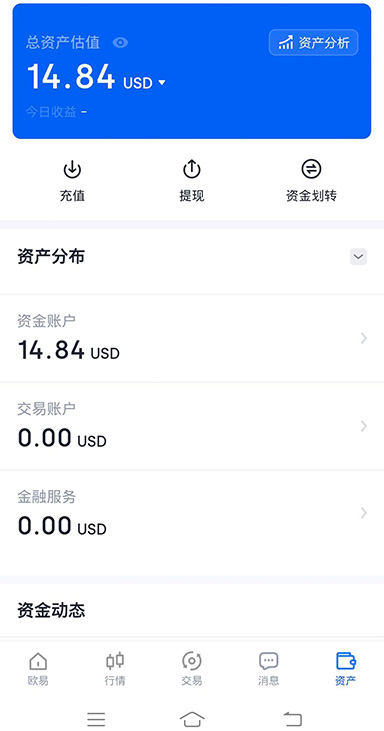 趋势策略界面